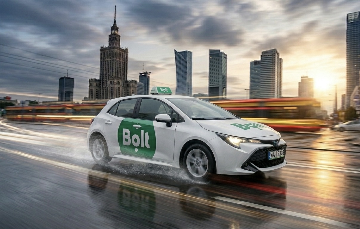 Auto Bolt na ulicy Warszawy